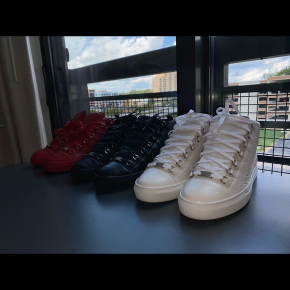 COPY - Balenciaga Arena size 42 EU Size 9 US - Picture 3 of 10
